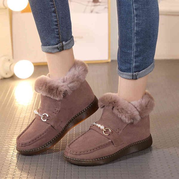 slippers type of woolen doudou shoes women's winter plush warm frosted leather flat bottom women wear one foot cotton bxrp, Black
slippers type of woolen doudou shoes women's winter plush warm frosted leather flat bottom women wear one foot cotton bxrp, Black