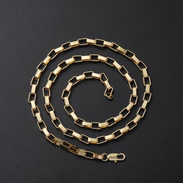 other 925 stamp silver 18k gold plated box chain necklace jewelry for women men wedding fashion cute charm 20inch
other 925 stamp silver 18k gold plated box chain necklace jewelry for women men wedding fashion cute charm 20inch