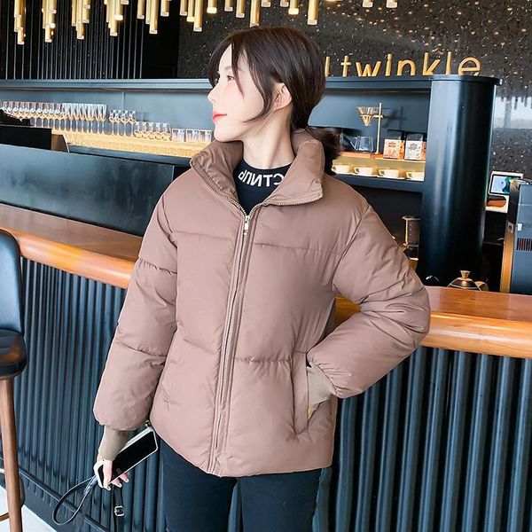 qingwen winter women short cotton quilted jacket warm quilted jacket fluffy stand-up collar outfit parka chaquetas vest femme l220725, Black
qingwen winter women short cotton quilted jacket warm quilted jacket fluffy stand-up collar outfit parka chaquetas vest femme l220725, Black
