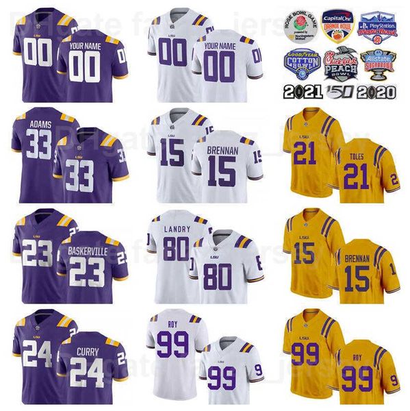 ncaa college football lsu tigers 23 micah baskerville jerseys 28 major burns 21 toles 99 jaquelin roy 15 myles brennan 24 chris curry univer, Black
ncaa college football lsu tigers 23 micah baskerville jerseys 28 major burns 21 toles 99 jaquelin roy 15 myles brennan 24 chris curry univer, Black