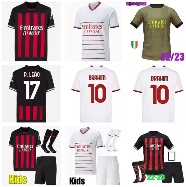 22 23 tomori ac soccer jersey 4th ibrahimovic giroud kessie tonali romagnoli milans jersey 2022 2023 calhanoglu rebic milan football shirt m, Black;yellow
22 23 tomori ac soccer jersey 4th ibrahimovic giroud kessie tonali romagnoli milans jersey 2022 2023 calhanoglu rebic milan football shirt m, Black;yellow