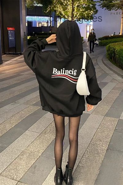2022 designer b br coats and hoodies women's hooded spring autumn clothes 2022 new women's loose winter thickened plush coat, Black
2022 designer b br coats and hoodies women's hooded spring autumn clothes 2022 new women's loose winter thickened plush coat, Black