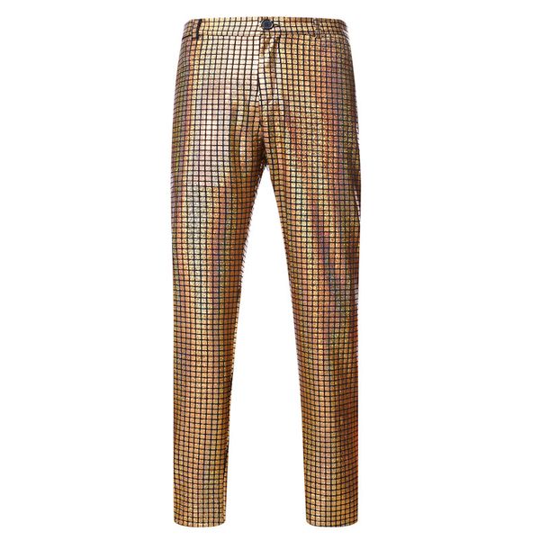 mens dancer stage pants night club metallic plaid sequin hologram shiny pants party trousers disco festival christmas prom pantalones hombre, Black
mens dancer stage pants night club metallic plaid sequin hologram shiny pants party trousers disco festival christmas prom pantalones hombre, Black