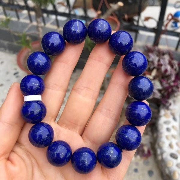 natural blue lapis lazuli gemstone bracelet stretch round beads 15mm blue lapis lazuli women men aaaaa, Silver
natural blue lapis lazuli gemstone bracelet stretch round beads 15mm blue lapis lazuli women men aaaaa, Silver