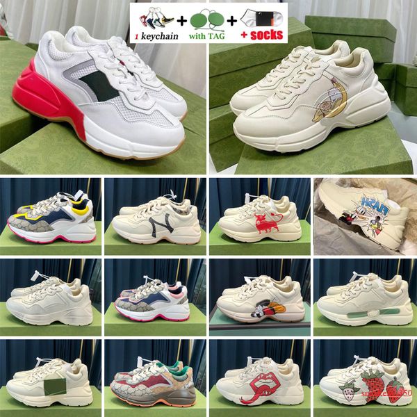 designer shoes rhyton sneakers beige men women trainers vintage luxury chaussures designers dad sneaker lady shoe size 35-45
designer shoes rhyton sneakers beige men women trainers vintage luxury chaussures designers dad sneaker lady shoe size 35-45