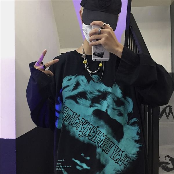harajuku long sleeve t-shirts black gothic cartoon retro print loose fashion streetwear baggy hip hop bf oversize men t shirts 220708, White;black
harajuku long sleeve t-shirts black gothic cartoon retro print loose fashion streetwear baggy hip hop bf oversize men t shirts 220708, White;black