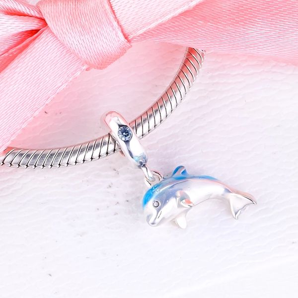 s925 sterling silver beads shimmering dolphin dangle charms fit original pandora charm bead bracelets diy pendant for jewelry making, Black
s925 sterling silver beads shimmering dolphin dangle charms fit original pandora charm bead bracelets diy pendant for jewelry making, Black