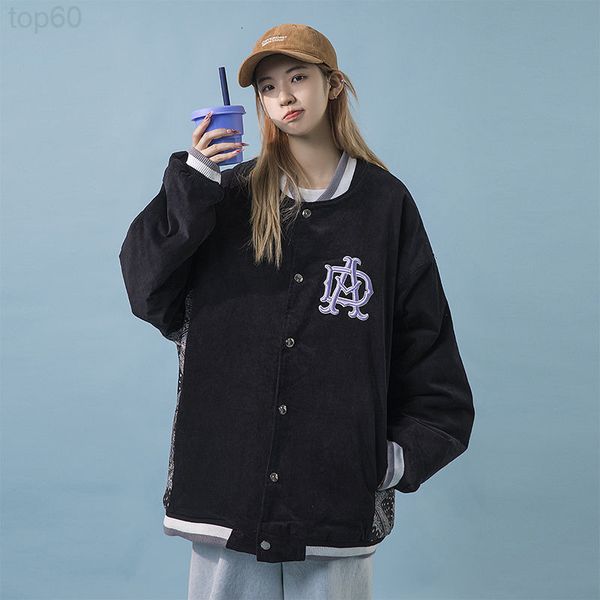 men's hoodies & sweatshirts designer cashew flower splicing niche design baseball suit women 2021 autumn harajuku pink american high st, Black
men's hoodies & sweatshirts designer cashew flower splicing niche design baseball suit women 2021 autumn harajuku pink american high st, Black