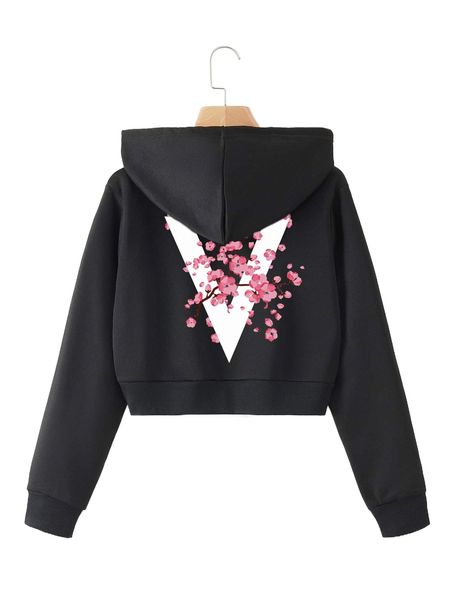 floral & letter graphic zip up thermal lined hoodie x5ko#, Black
floral & letter graphic zip up thermal lined hoodie x5ko#, Black