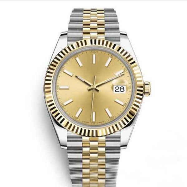 2020 silver sapphire glass date just gold 41mm automatic mechanical movement steel men watch automatic winding fashion sports wris254r, Slivery;brown
2020 silver sapphire glass date just gold 41mm automatic mechanical movement steel men watch automatic winding fashion sports wris254r, Slivery;brown
