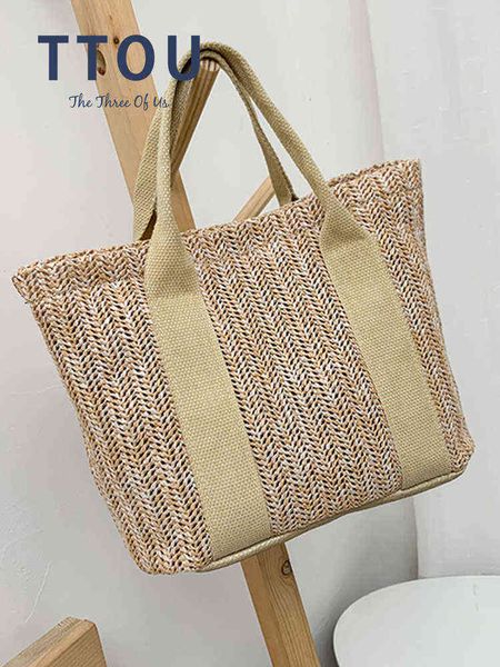 evening bag casual woven beach straw handbags 2022 luxury brand designer women shopper vacation large shoulder capacity tote purse 0623
evening bag casual woven beach straw handbags 2022 luxury brand designer women shopper vacation large shoulder capacity tote purse 0623