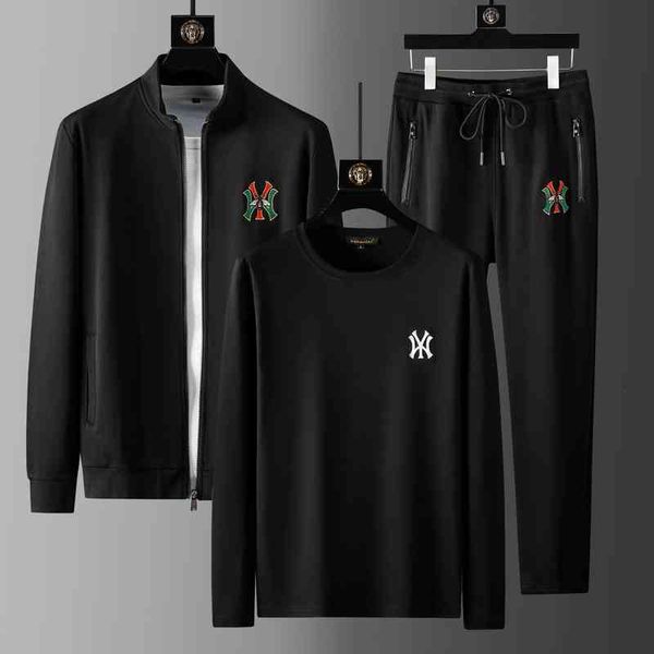 men's tracksuits chao brand autumn men's t-shirt leisure sports suit thin pure cotton sweater long sleeve pants three piece set kd, Gray
men's tracksuits chao brand autumn men's t-shirt leisure sports suit thin pure cotton sweater long sleeve pants three piece set kd, Gray