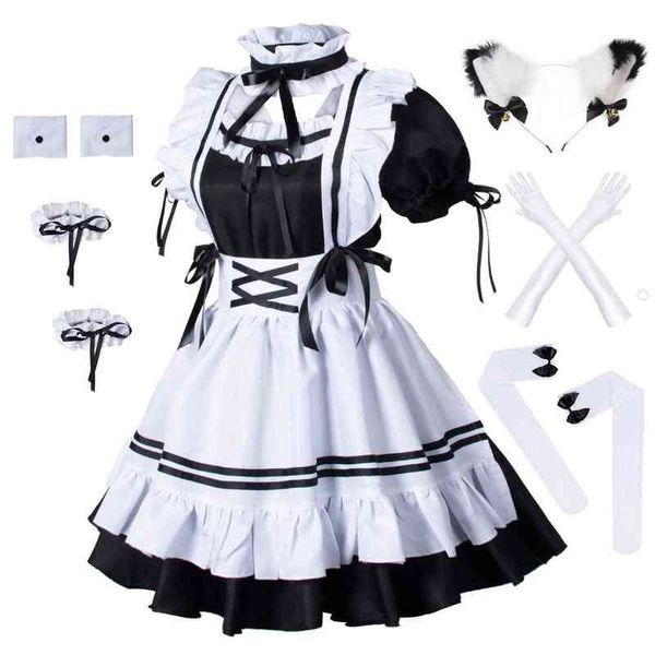 nxy casual dress new style japanese anime sissy maid dress cosplay sweet classic lolita fancy apron maid dress with socks gloves set for wom, Black;gray
nxy casual dress new style japanese anime sissy maid dress cosplay sweet classic lolita fancy apron maid dress with socks gloves set for wom, Black;gray