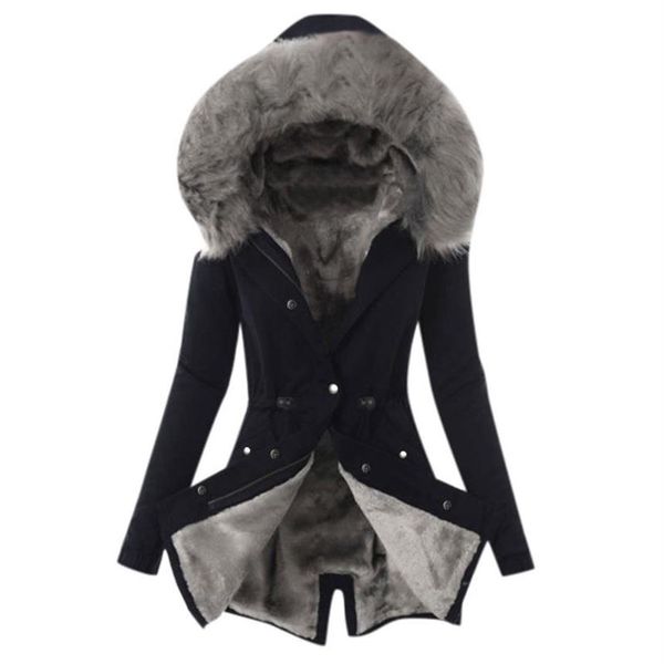 ladies overcoat fur lining coat womens winter warm thick long jacket hooded overcoat slim casual long warm coat new #y5-5259v, Black
ladies overcoat fur lining coat womens winter warm thick long jacket hooded overcoat slim casual long warm coat new #y5-5259v, Black