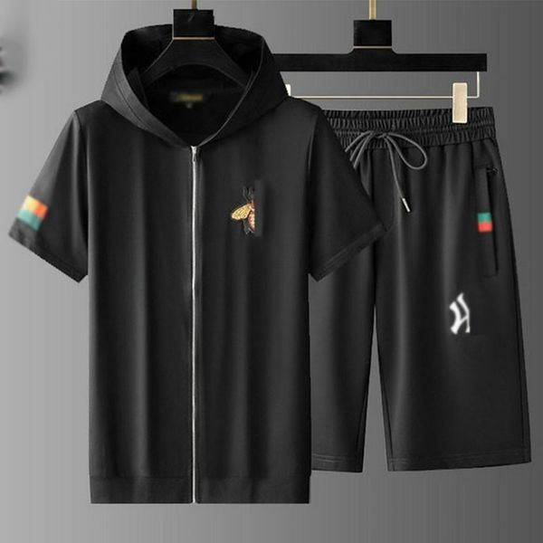 mens designer tracksuit hood tee summer brand shorts casual sportswear 100% cotton breathable men's 2 piece men's short suit, Gray
mens designer tracksuit hood tee summer brand shorts casual sportswear 100% cotton breathable men's 2 piece men's short suit, Gray