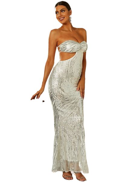 missord contrast sequin lace-up backless mermaid hem tube formal dress q8ut#, Black;gray
missord contrast sequin lace-up backless mermaid hem tube formal dress q8ut#, Black;gray