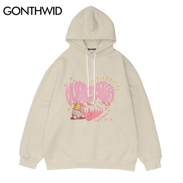 hip hop hoodies sweatshirts streetwear heart bear print fleece hooded mens harajuku cotton loose winter pullover khaki man 220325, Black 
hip hop hoodies sweatshirts streetwear heart bear print fleece hooded mens harajuku cotton loose winter pullover khaki man 220325, Black