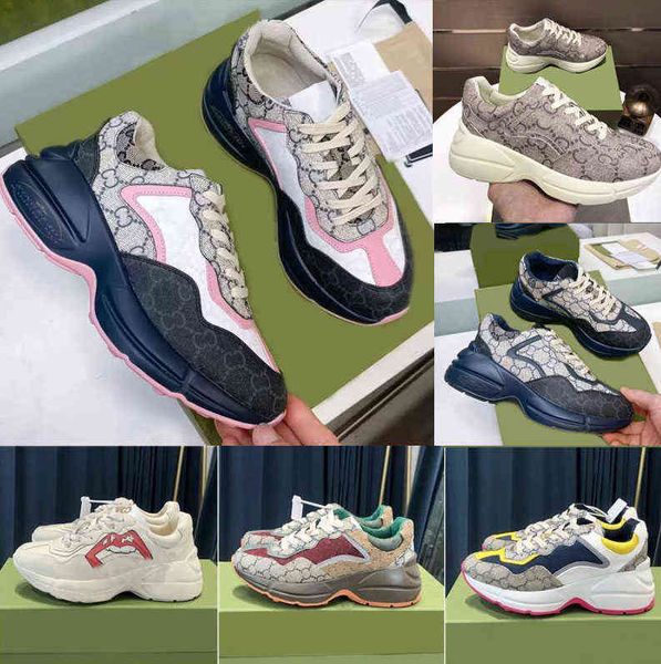 designer sneakers rhyton casual shoes leather thick soled mens women dad sneaker vintage chaussures lace-up increase platform leisure flat
designer sneakers rhyton casual shoes leather thick soled mens women dad sneaker vintage chaussures lace-up increase platform leisure flat