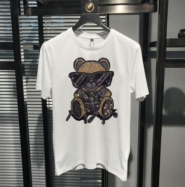 anime summer designer clothing diamond men's t-shirt round neck tshirt for men short sleeve rhinestones 03, White;black
anime summer designer clothing diamond men's t-shirt round neck tshirt for men short sleeve rhinestones 03, White;black