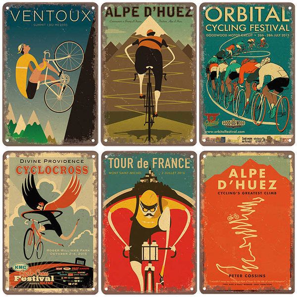 vintage bicycle poster metal signs plaque retro bike cyclocross metal plate garage house wall decor 20x30cm
vintage bicycle poster metal signs plaque retro bike cyclocross metal plate garage house wall decor 20x30cm