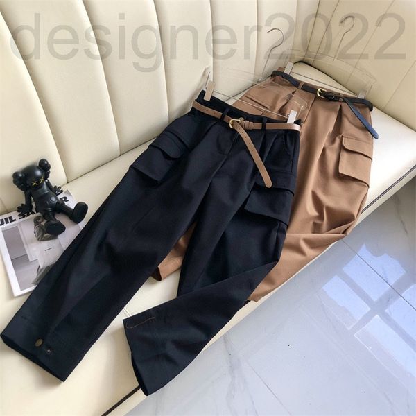 women's pants & capris designer sharp goods high-end net red early spring large pocket decoration versatile thin overalls women's, Black;white
women's pants & capris designer sharp goods high-end net red early spring large pocket decoration versatile thin overalls women's, Black;white