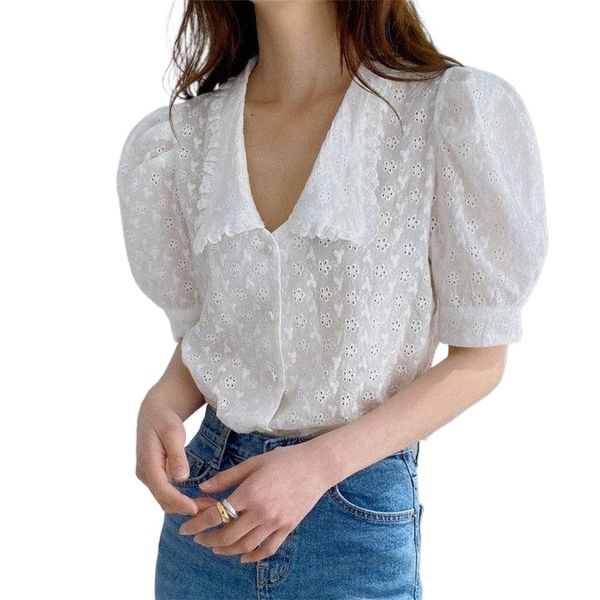 women's blouses & shirts lavender purple gentle office lady streetwear slim 2021 summer high waist loose chic sweet ol all match b8xt#, White
women's blouses & shirts lavender purple gentle office lady streetwear slim 2021 summer high waist loose chic sweet ol all match b8xt#, White