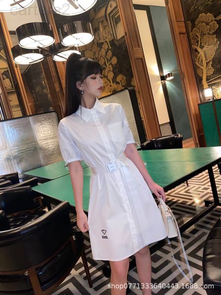 casual dresses designer chaopai 22ss early spring new nylon splicing short sleeve closure super thin medium and long temperament shirt dress, Black;gray
casual dresses designer chaopai 22ss early spring new nylon splicing short sleeve closure super thin medium and long temperament shirt dress, Black;gray