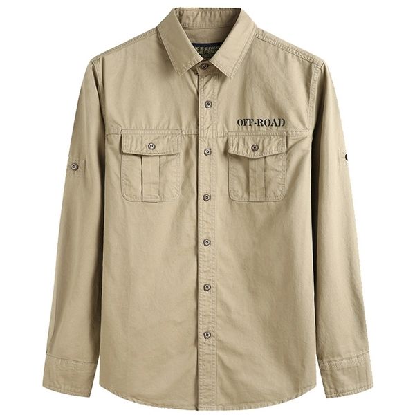 large size s-6xl europe military casual men's spring 100% cotton khaki long sleeve shirt man autumn army green blue shirts 210331, White;black
large size s-6xl europe military casual men's spring 100% cotton khaki long sleeve shirt man autumn army green blue shirts 210331, White;black