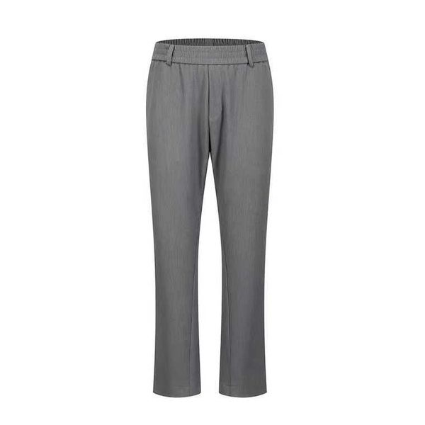 men's pants two moon niche designs versatile elastic band slight flare silver gray vertical sense of fashion loose men's and women, Black
men's pants two moon niche designs versatile elastic band slight flare silver gray vertical sense of fashion loose men's and women, Black