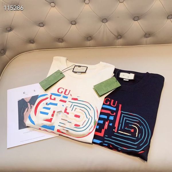 men's t-shirts designer g's correct version spring and summer new printed round neck short sleeve t-shirt men's women's, White;black
men's t-shirts designer g's correct version spring and summer new printed round neck short sleeve t-shirt men's women's, White;black