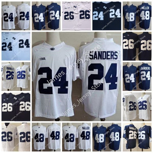 24 miles sanders jersey 48 shareef miller 26 saquon barkley jersey famous number penn state nittany lions college football jerseys stitched, Black
24 miles sanders jersey 48 shareef miller 26 saquon barkley jersey famous number penn state nittany lions college football jerseys stitched, Black