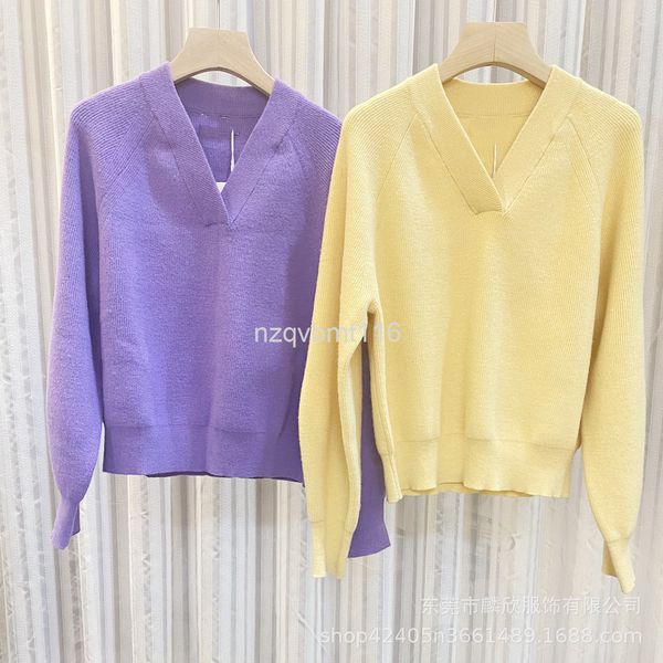 women's knits & tees 21 products in autumn and winter: simple temperament, loose thin intellectual cashmere v-neck sweater, women', White
women's knits & tees 21 products in autumn and winter: simple temperament, loose thin intellectual cashmere v-neck sweater, women', White