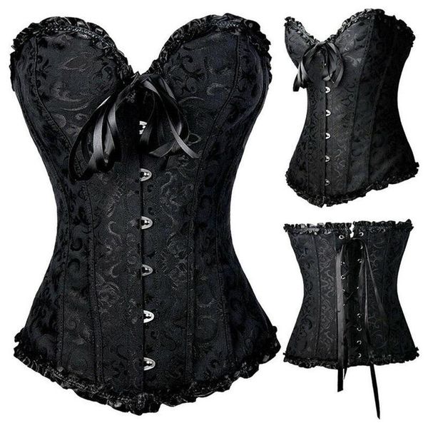 women lace up corset bustier size xs 6xl boned waist trainer corse overbust s slimming clothing 220524
women lace up corset bustier size xs 6xl boned waist trainer corse overbust s slimming clothing 220524