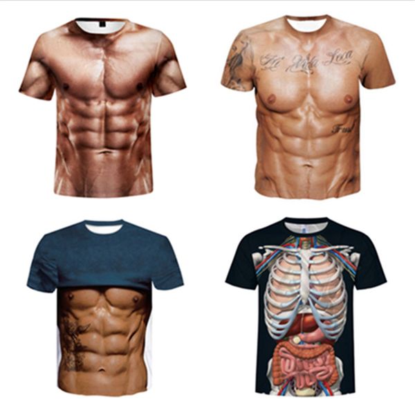 summer 3d printed fake short sleeve fitness streetwear bodysuit funny six pack abs muscle t-shirt hombre hombre, Black;green
summer 3d printed fake short sleeve fitness streetwear bodysuit funny six pack abs muscle t-shirt hombre hombre, Black;green