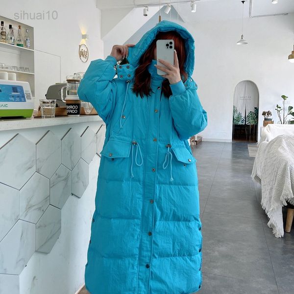 qingwen new winter jacket women white duck down jacket female 2022 long buffer korean fashion loose thick warm hooded parka jacket l220725, Black
qingwen new winter jacket women white duck down jacket female 2022 long buffer korean fashion loose thick warm hooded parka jacket l220725, Black