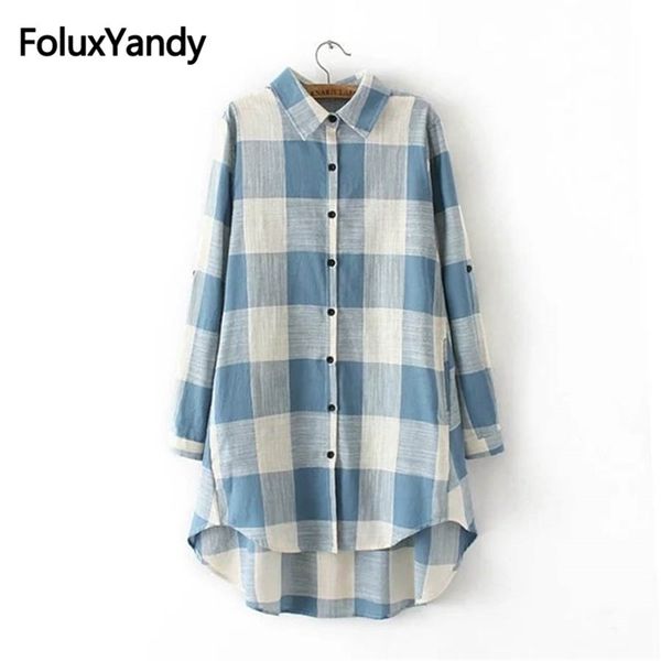 women cotton and linen blouses long sleeve plus size 3xl casual plaid long blouse shirt kkfy2263oil 210308, White
women cotton and linen blouses long sleeve plus size 3xl casual plaid long blouse shirt kkfy2263oil 210308, White