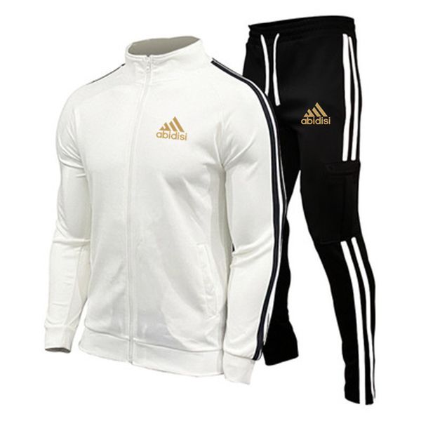 brand men tracksuit 2 pieces men's jacket casual zipper jackets sportswearpants sweatshirt sports suit men sets clothing 220613, Gray
brand men tracksuit 2 pieces men's jacket casual zipper jackets sportswearpants sweatshirt sports suit men sets clothing 220613, Gray