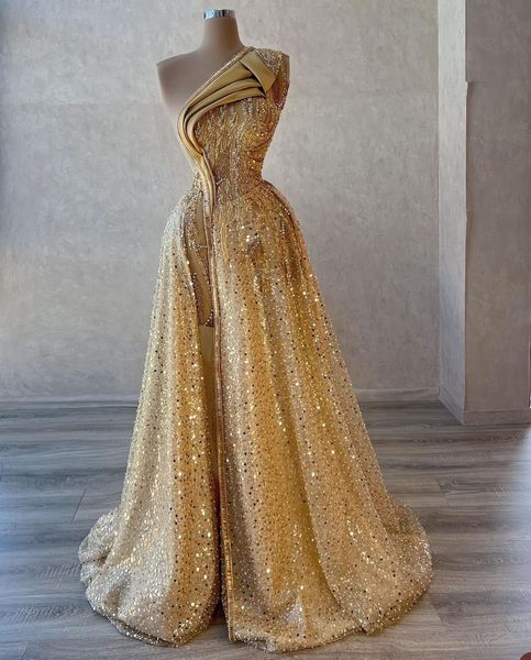 bright yellow sequins evening dresses one shoulder beads prom dresses sweep train side split sleeveless celebrity women formal party pageant, Black;red
bright yellow sequins evening dresses one shoulder beads prom dresses sweep train side split sleeveless celebrity women formal party pageant, Black;red