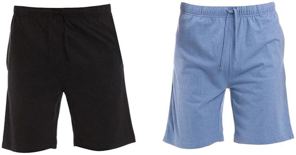 2-pack lounge knit short with elastic waistband and side pockets made in egypt i0w1#, White;black
2-pack lounge knit short with elastic waistband and side pockets made in egypt i0w1#, White;black