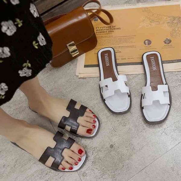 summer new style for wear flat soft bottomed women's sandals outdoor 2022 brand luxury fashion design ladies slippers, Black
summer new style for wear flat soft bottomed women's sandals outdoor 2022 brand luxury fashion design ladies slippers, Black