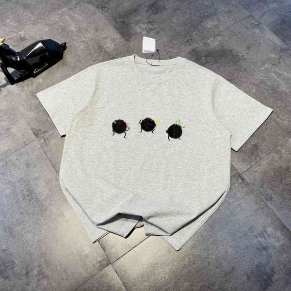 women's t-shirt spring luojia men's and women's same style briquette leisure simple round neck loose short sleeve t-shirt, White
women's t-shirt spring luojia men's and women's same style briquette leisure simple round neck loose short sleeve t-shirt, White