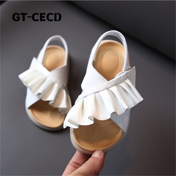 gt-cecd sandals for girls summer toddler kids shoes leather cute ruffles soft sole fashion baby children sandals eu 21-30 220425, Black;red
gt-cecd sandals for girls summer toddler kids shoes leather cute ruffles soft sole fashion baby children sandals eu 21-30 220425, Black;red