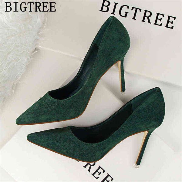 designer heels green shoes for women wedding bigtree red moccasin pumps zapatos de mujer ayakkabi220513, Black
designer heels green shoes for women wedding bigtree red moccasin pumps zapatos de mujer ayakkabi220513, Black
