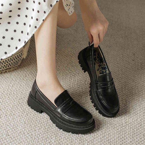 sandals muffin, thick soled leather shoes, women's jk uniform, british style single one foot on lefu women 5hc8, Black
sandals muffin, thick soled leather shoes, women's jk uniform, british style single one foot on lefu women 5hc8, Black