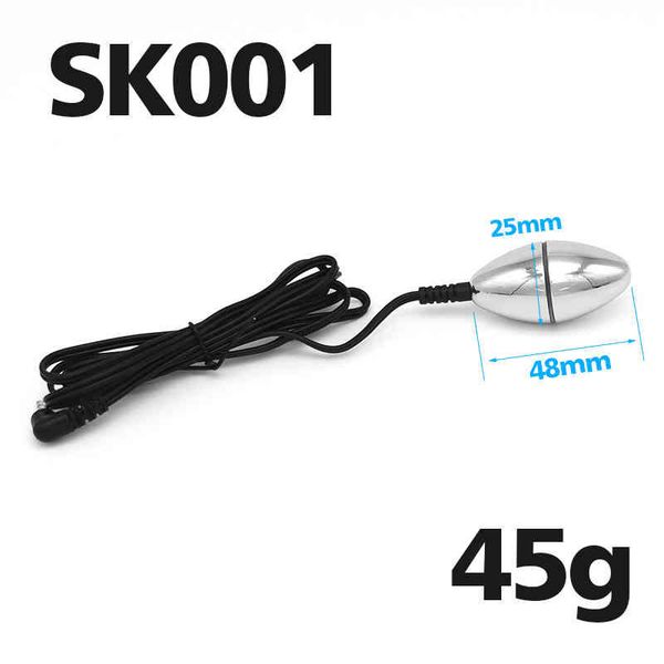 new quality comfortable couple supplies wholesale electro for & women electric shock metal plug stimulators massager, Silver
new quality comfortable couple supplies wholesale electro for & women electric shock metal plug stimulators massager, Silver