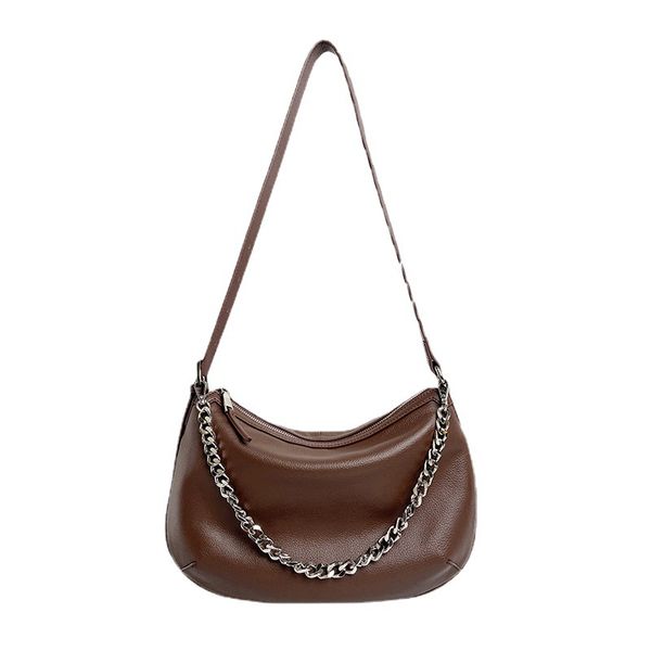 simple soft cow leather bag dumpling one-shoulder large-capcity purse chain handbag in real leather with casual
simple soft cow leather bag dumpling one-shoulder large-capcity purse chain handbag in real leather with casual