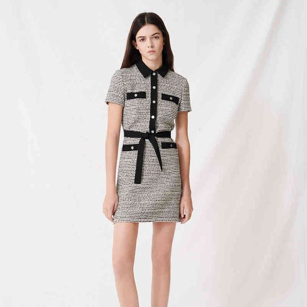 casual dresses patads france family 20 spring and summer women's dress lace up woven gentle small fragrance, Black;gray
casual dresses patads france family 20 spring and summer women's dress lace up woven gentle small fragrance, Black;gray