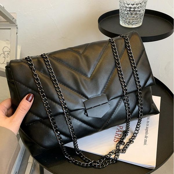 summer women s bags fashion chain shoulder pu leather tote ladies luxury designer handbag female 220527
summer women s bags fashion chain shoulder pu leather tote ladies luxury designer handbag female 220527