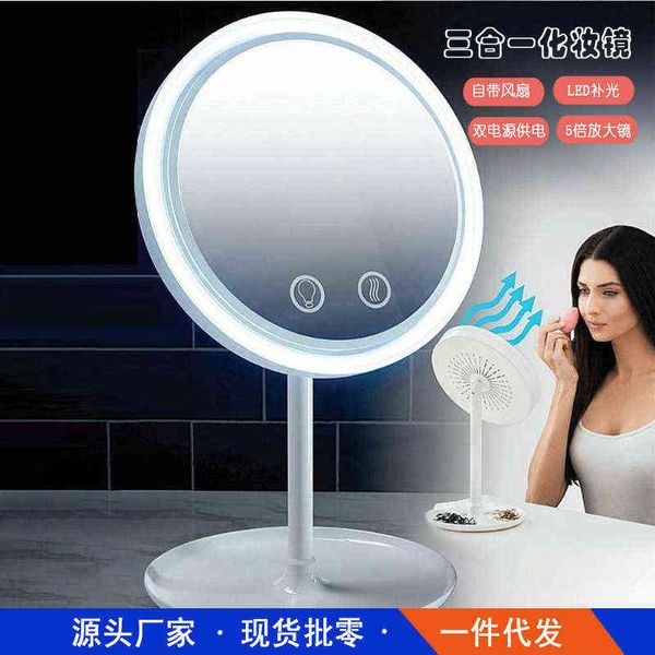factory outlet selling three in one sweat-vanity mirror deskwith fan led light dressing princess fill
factory outlet selling three in one sweat-vanity mirror deskwith fan led light dressing princess fill