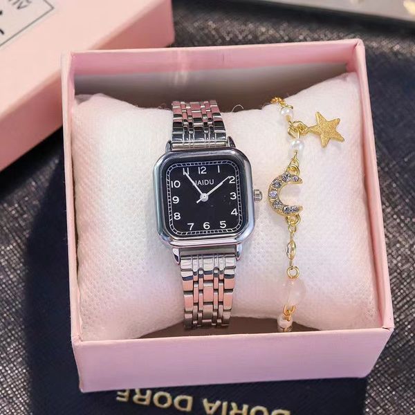 steel strap watches ladies quartz watch fashion square ins wind chain student watch female simple temperament fsafs, Slivery;golden
steel strap watches ladies quartz watch fashion square ins wind chain student watch female simple temperament fsafs, Slivery;golden